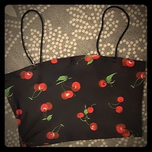 🍒🍒Brand New, SHEIN cherry crop top! 🍒🍒